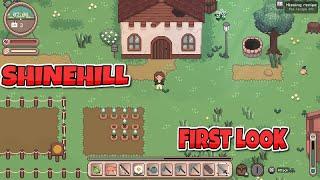 Shinehill - Cozy Farm Game With A Twist Impressions Gameplay