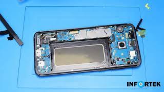 Samsung Galaxy S8 Plus SM-G955F Display + Battery  replacement change easy way (Reparatur)