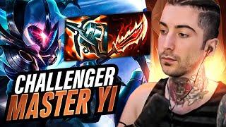 1300 LP Challenger Master Yi CARRY | High ELO Gameplay