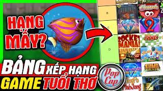 Bảng Xếp Hạng: Game POPCAP Tuổi Thơ - Game Nào Hay Nhất? | Tier List | meGAME