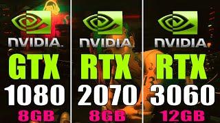 GTX 1080 vs RTX 2070 vs RTX 3060  || NEW DRIVER || PC GAMES TEST ||