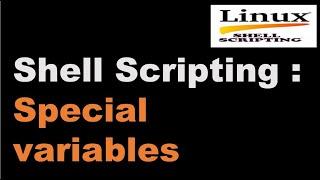 Shell Scripting Tutorial-03 Special variables ||Linux Scripting Tutorial || Linux Interview Question