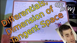 Manifold 4.2 : Differentials of Smooth Maps and Dimension of the Tangent Space