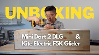 Unboxing the Mini Dart 2 DLG and Kite Electric F5K Gliders