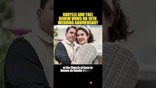 KARYLLE AND YAEL RENEW VOWS ON 10TH WEDDING ANNIVERSARY #Karylle #YaelYuzon #SpongeCola