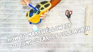 How To Make Yellow Icy Bottoms Clear Icy Sole Again