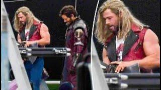 Thor 4: Love and Thunder set photos leaked! Star Lord is here!