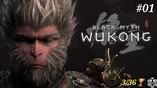 Black Myth: Wukong - Trophy Hunt #01 3/36 Affe mit Stock gegen die Welt