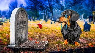 Toy Cemetery! Cute & Funny Dachshund Dog Video!