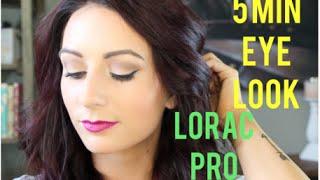 5 Minute Back to School Eye Look: Lorac Pro Palette