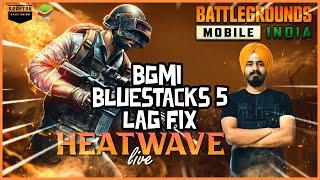 Fix Lag BGMI BlueStacks 5 Emulator Low end PC | Battlegrounds Mobile India | Best Graphics settings