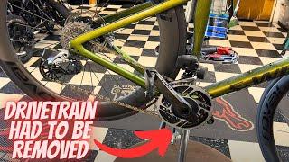 HOW BICYCLE MECHANIC DOES A FULL MAJOR DELUXE TUNE UP!!  *TARMAC SL7*