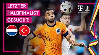 Niederlande - Türkei, Highlights mit Live-Kommentar | UEFA EURO 2024, Viertelfinale | MAGENTA TV