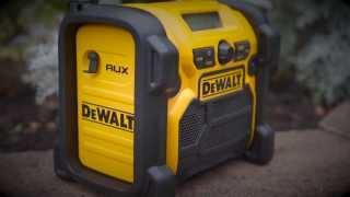 DeWALT DCR019 & DCR020 Jobsite Radio - Power Tool Spy