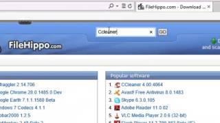 Ccleaner Download '' 2013''  (Using FileHippo)