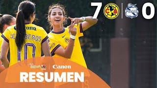 AMÉRICA 7-0 PUEBLA J12 | Poderosa exhibición de las Águilas | Clausura 2025