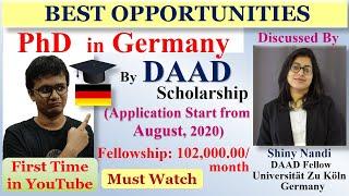 How to get PhD Admission through DAAD Scholarship in German University || Best lecture on this topic