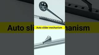 Slider Mechanical Mechanism। Solidworks Design animation। #shorts #automotive