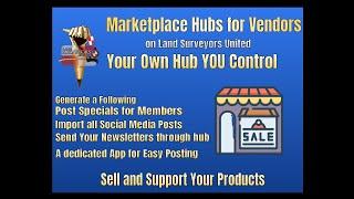 Vendors - Request Your Marketplace Hub inside Land Surveyors United