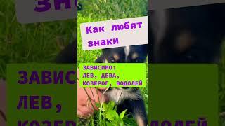 Как любят знаки #гороскоп #астрология #близнецы #лев #овен #рак #скорпион #рыбы #телец #дева