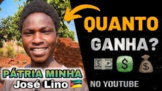 Quanto ganha PÁTRIA MINHA José Lino? (Moçambique) no Youtube