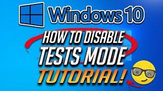 How to Disable Test Mode in Windows 10 – Remove Test Mode [2024]