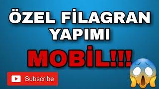 ÖZEL FİLİGRAN YAPIMI MOBİL!!!