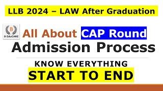 Admission Process ? Know Everything about CAP Round 1 & 2 | Institutional Round by CET CELL #cet