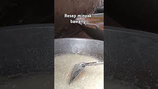 PEDAGANG INI MEMBAGIKAN RESEP MINYAK BAWANG YANG WANGI CCOK BUAT MIE AYAM #resepmasakan  #minyakayam