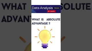 what is absolute advantage?