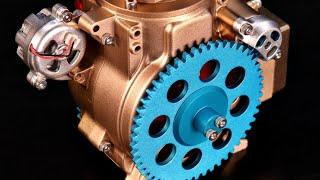 1 Cylinder Mini Engine Build - Stop Motion Engine Build