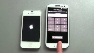 Samsung Galaxy S3 vs Apple iPhone 4S  - Boot race