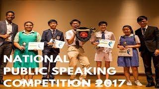 2017 National Public Speaking Competition Highlights - A Champion Can Come From Anywhere