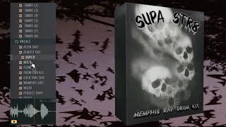 [FREE] MEMPHIS RAP DRUM KIT "SUPA STR8"