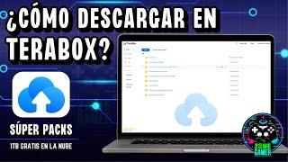 TERABOX Como DescargarComo RegistrarseComo UsarloObten 1TB GRATIS NubeDescargar Packs Los Canal