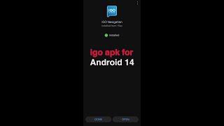 New iGO APK for Android 14 &Truck - Easy to Install