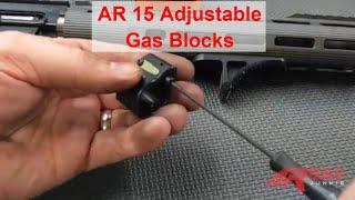 Adjustable Gas Blocks - School of the American Rifle