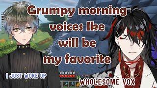 [Thai sub]Grumpy morning Ike voices and Wholesome Vox [Nijisanji EN #IkeEveland #ikestreamland