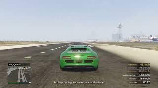 GTA V - Adder Top Speed (Bugatti Super Veyron Concept)