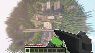 I turned Mincraft into a first-person shooter Battle Royale