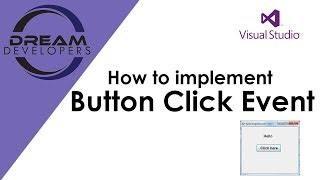 How to implement Button Click Event In vb.net