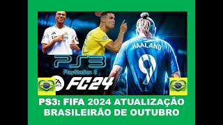 PS3: FIFA 2024 EA SPORTS FC 24 COMPLETO INSTALAÇÃO DO ZERO COM O BRASILEIRÃO ATUALIZADO PATCH GRÁTIS