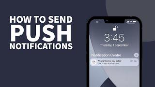 How to send push notifications from firebase