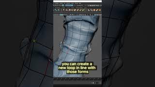 One of the fastest ways for retopology.. #zbrushsculpting #blender #maya #retopology