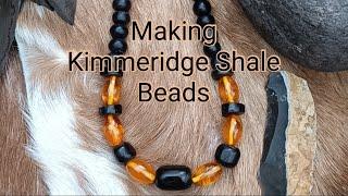 Making Kimmeridge Shale Beads