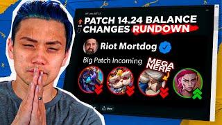 Frodan Reacts to the 14.24 Patch Notes Rundown