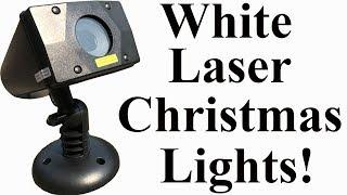 Star Shower White Laser Lights | White Laser Christmas Lights | Star Shower Motion Review