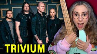 First Time Hearing Trivium!!! This Band is AMAZING ! | Singer Bassist Musician Reacts