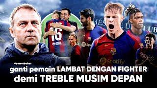 Bersih Bersih pemain Malas, 4 langkah Hans Flick Mulai Perubahan total Barcelona Musim depan