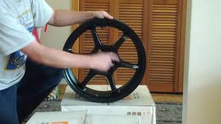 wheelwiz.ca wheel purchase for my Suzuki SX4 MR145 Traklite 3.0 unboxing